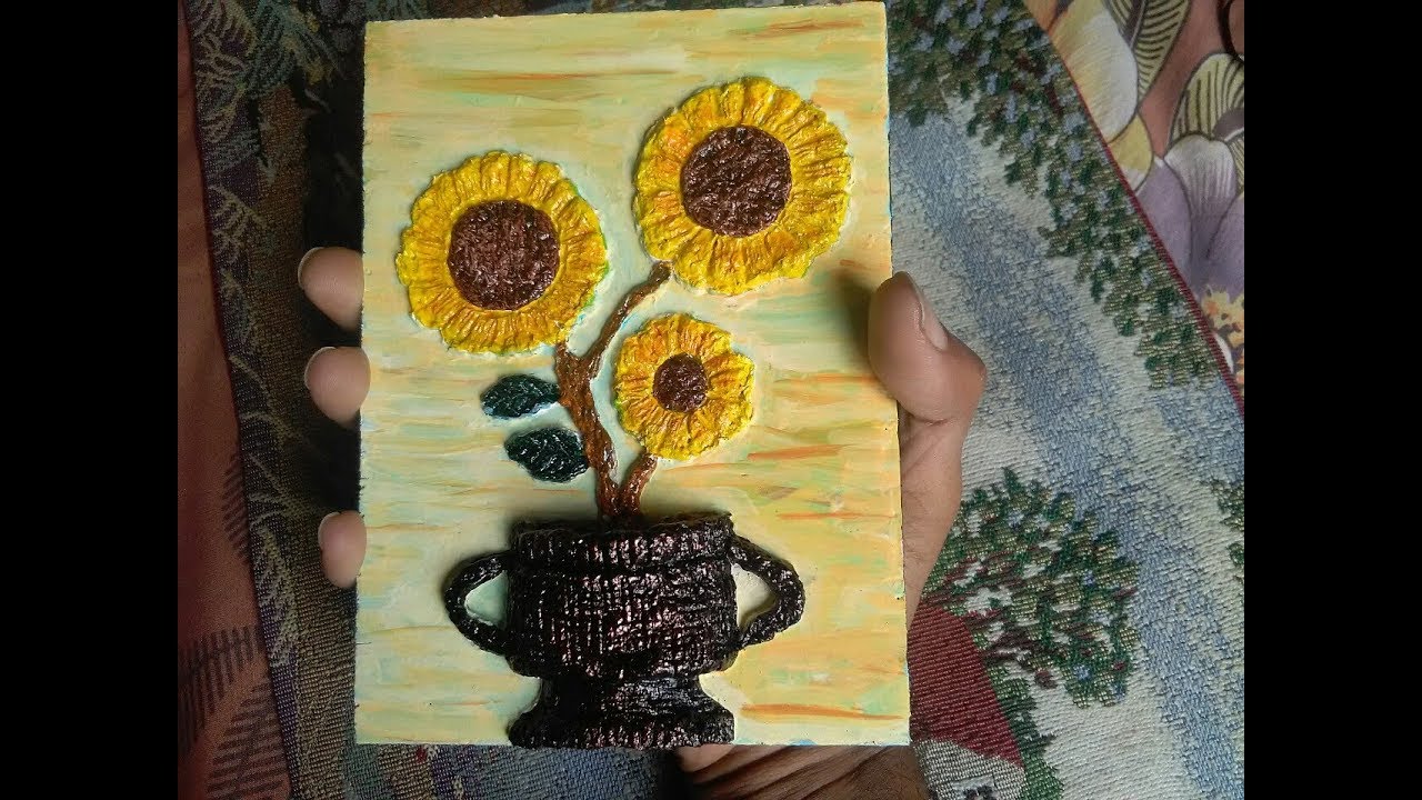 1280x720 How To Make Emboss Painting Very Easy - Emboss Painting