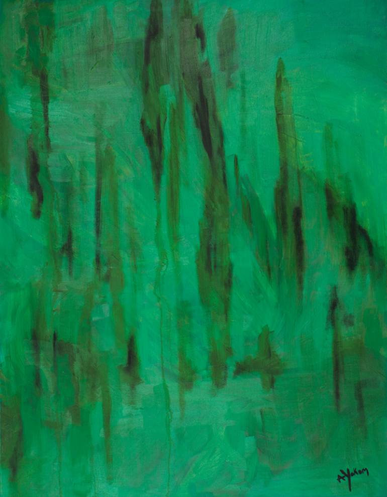 770x989 Saatchi Art Emerald City Painting By Allen Yokom - Emerald City Painting
