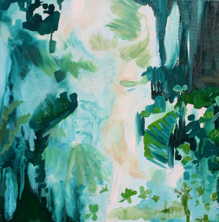 770x780 Saatchi Art Emerald City Painting By Sarah Cunningham - Emerald City Painting