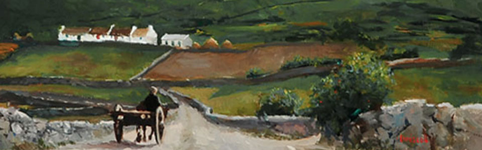 960x300 Martin Driscoll Irish Art - Emerald Isle Painting