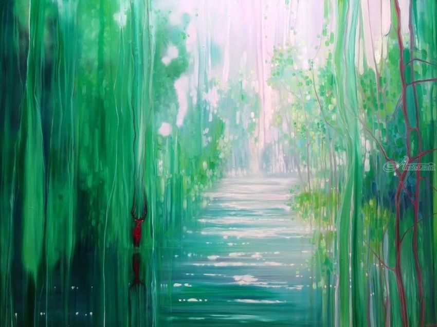 850x636 Emerald Hart - Emerald Painting