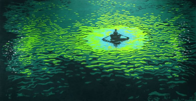 770x397 Saatchi Art Emerald Painting By Inez Carter - Emerald Painting