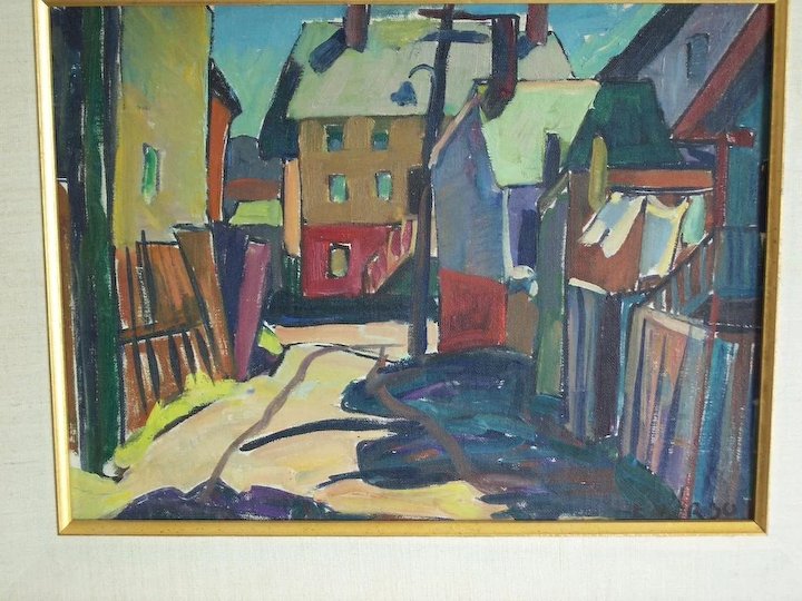 720x540 Gloucester Impressionist Painting Louise L Emerson Ri Artist - Emerson Painting