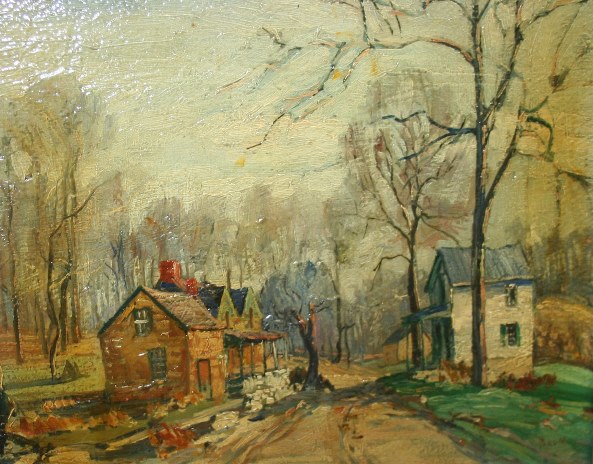 593x464 Walter Emerson Baum Dr. Lori Ph.d. Antiques Appraiser - Emerson Painting