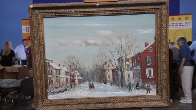 676x380 Walter Emerson Baum Oil Painting, Ca. 1940 Antiques Roadshow Pbs - Emerson Painting
