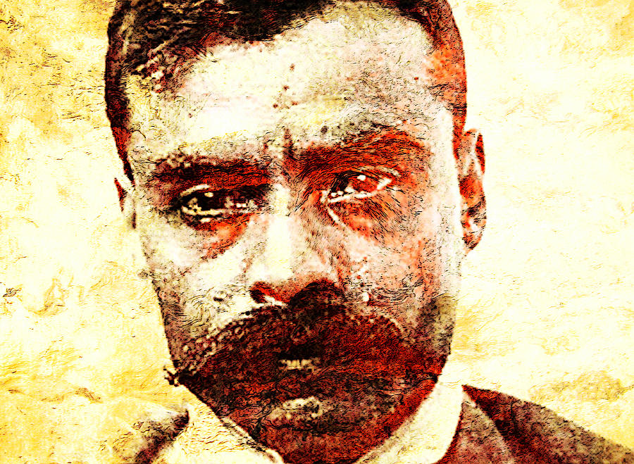 900x659 Emiliano Zapata Photograph By J - Emiliano Zapata Painting