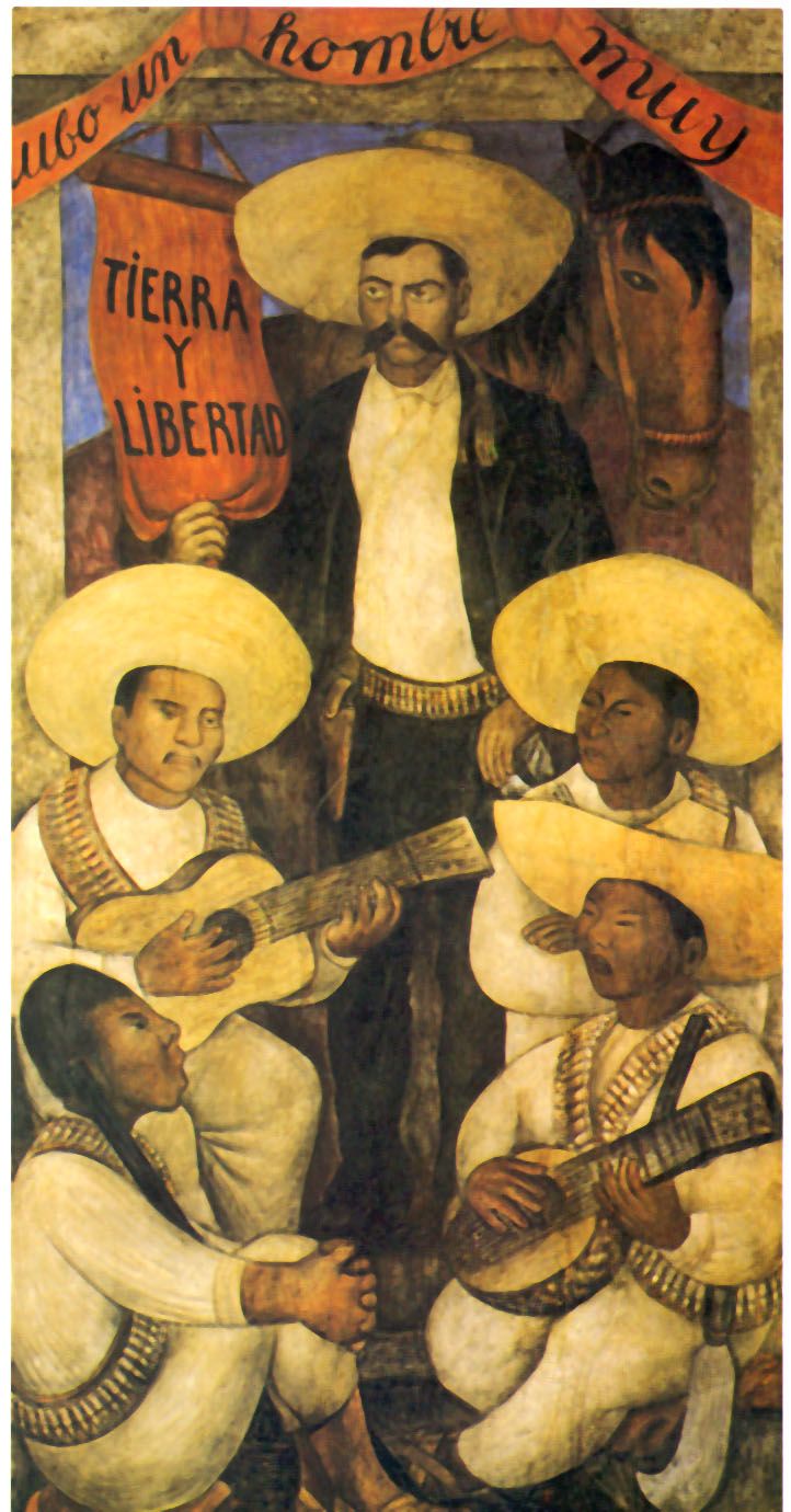 722x1380 Emiliano Zapata Diego Rivera, Mexicans - Emiliano Zapata Painting