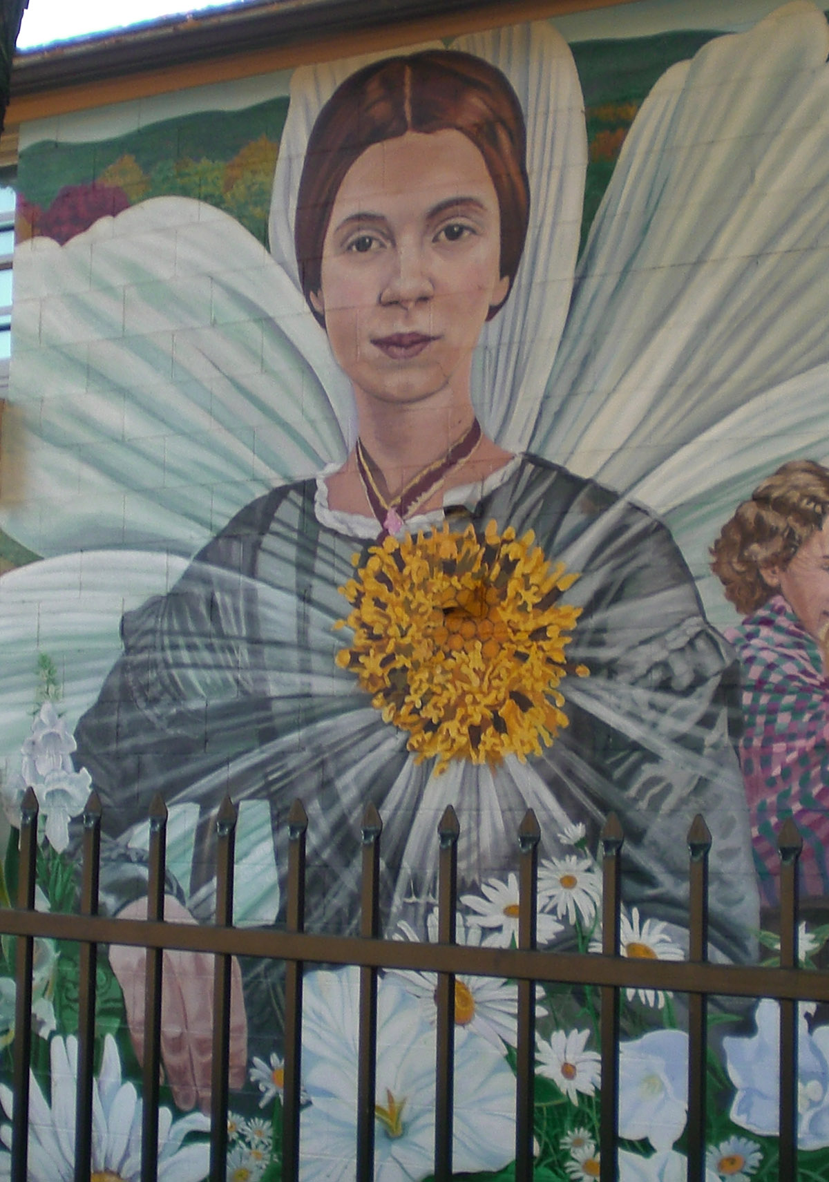 1200x1711 Emily Dickinson Links - Emily Dickinson Painting