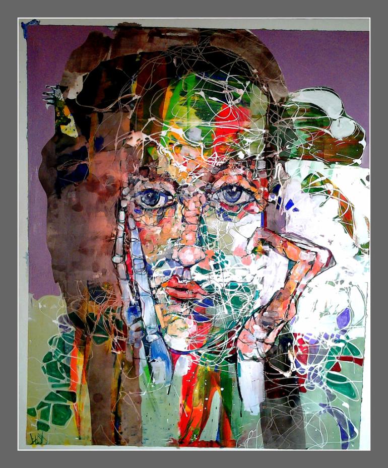 770x929 Saatchi Art Emily 2 Painting By David Lloyd Artist - Emily Painting