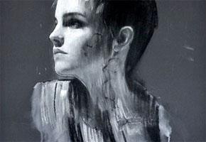 290x200 Emma Watson Oil Painting Anglophenia Bbc America - Emma Painting