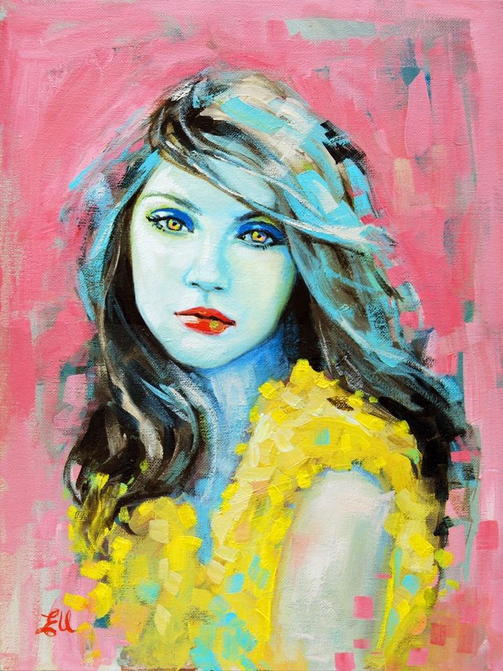 721x961 Interview Gorgeous Pastel Portraits By Emma Uber - Emma Painting