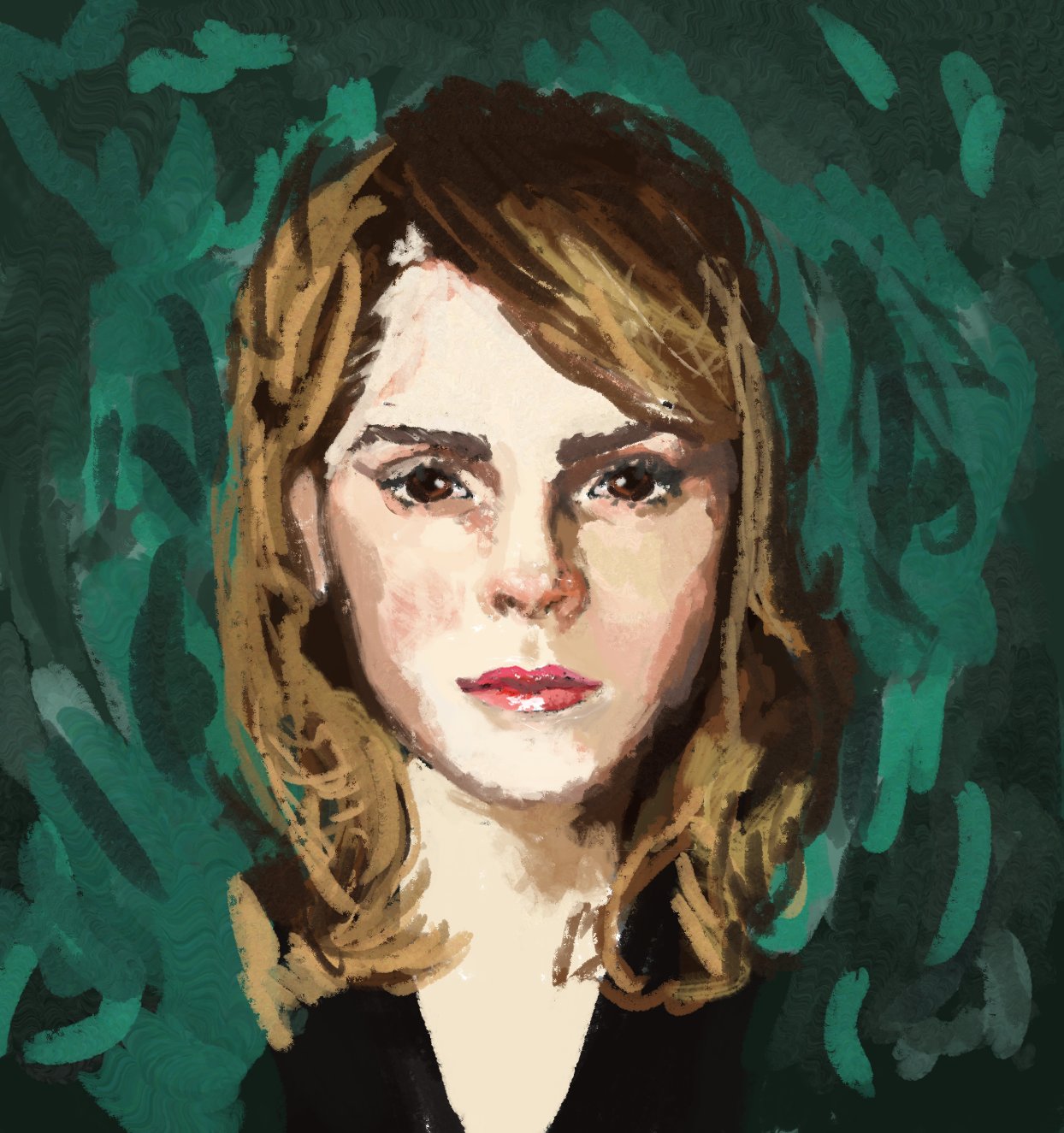 1244x1325 Matthew Polak - Emma Painting