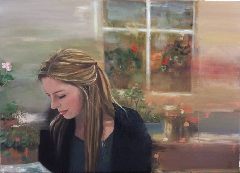 770x555 Saatchi Art Emma Painting By Eunjung Seo - Emma Painting