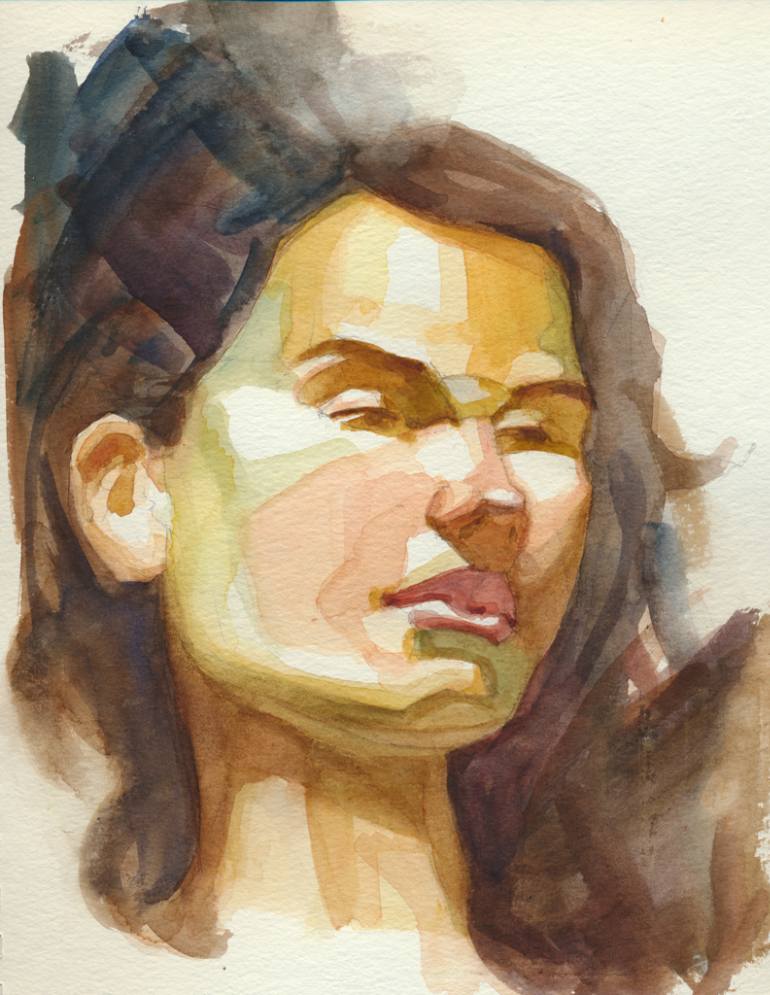 770x995 Saatchi Art Emma Painting By Wes Karchut - Emma Painting