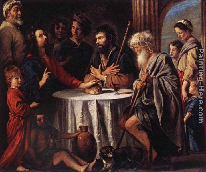 720x600 Louis Le Nain The Supper - Emmaus Painting