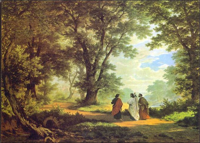 680x487 Road To Emmaus, 1877 - Emmaus Painting