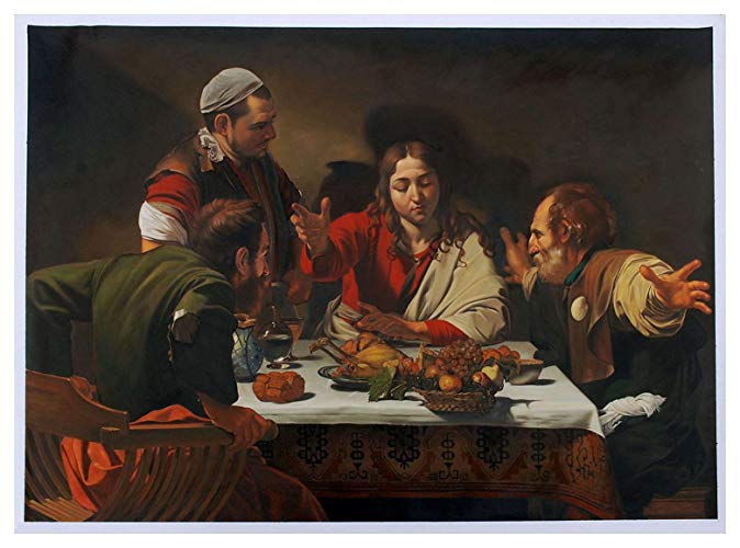 674x500 Supper - Emmaus Painting