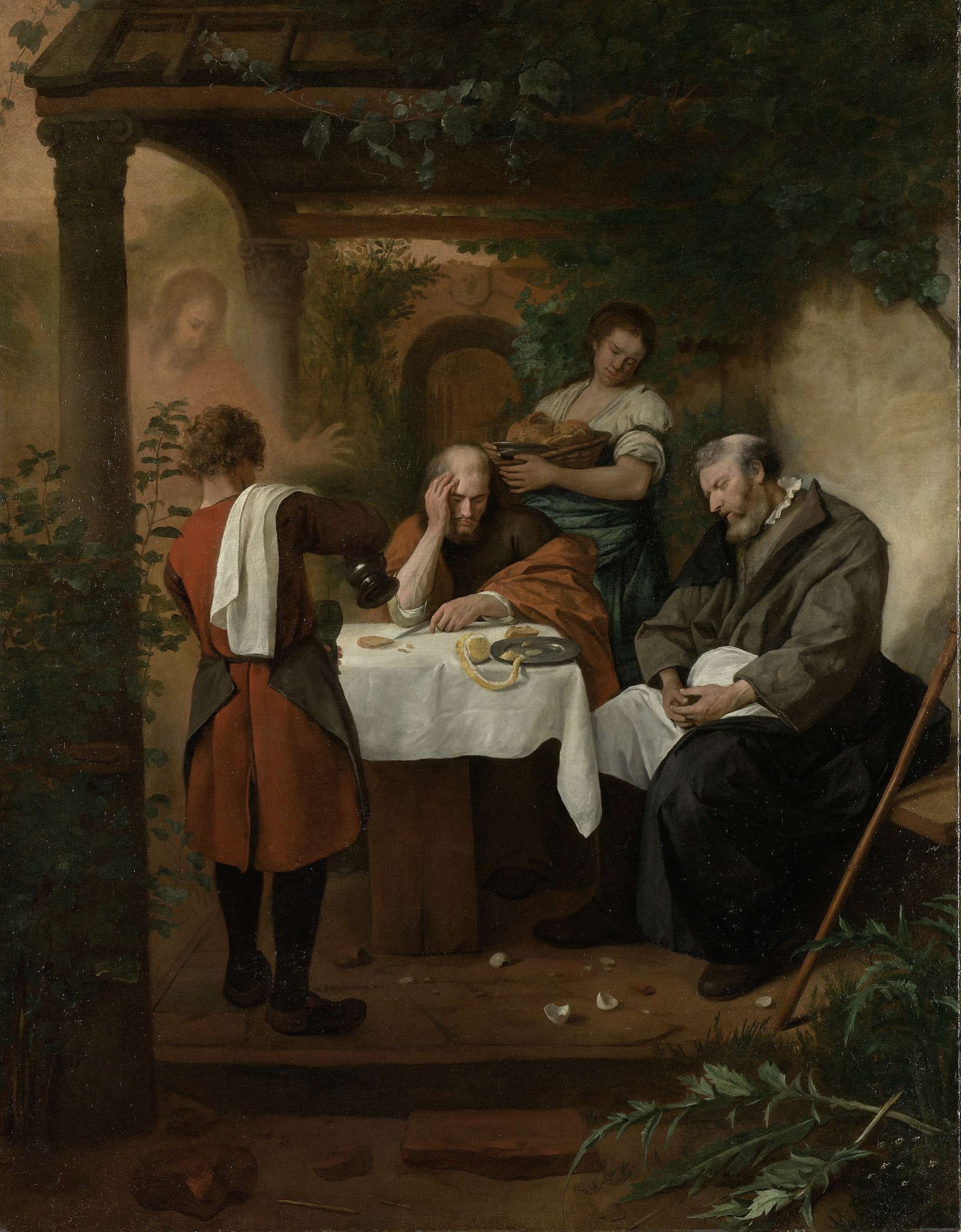 1996x2560 The Supper - Emmaus Painting