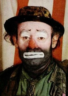 220x310 Emmett Kelly - Emmett The Clown Painting