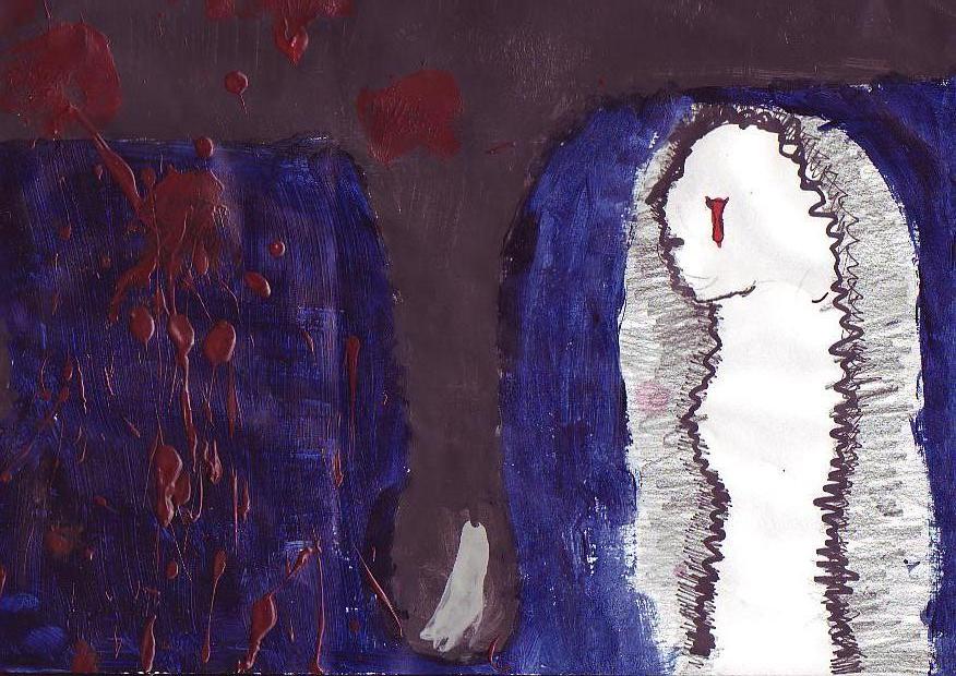 876x620 Part Of Da Emo Painting By Katsumi Ko - Emo Painting