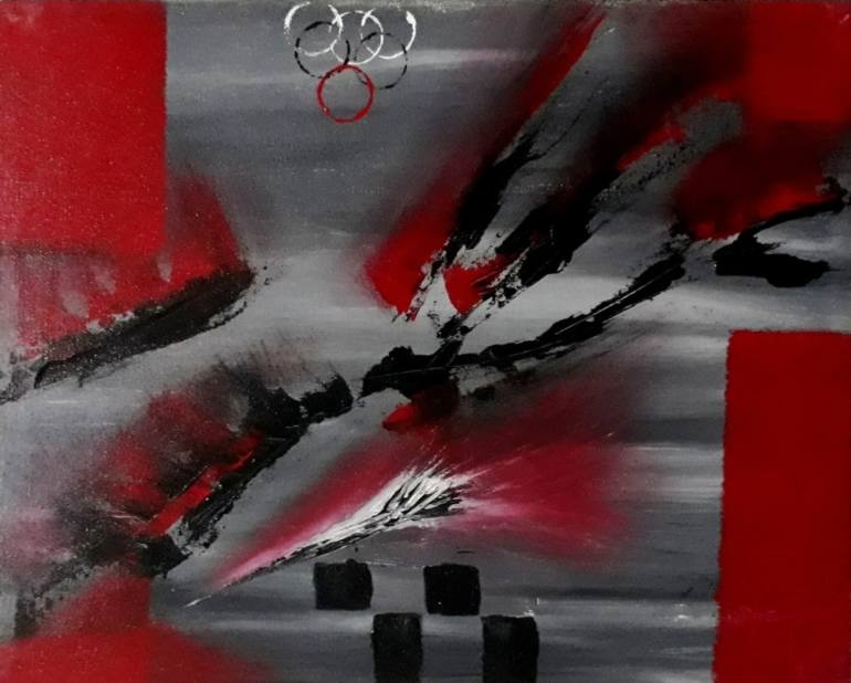 770x618 Saatchi Art Emotional Painting By Olla Manelo - Emotional Painting