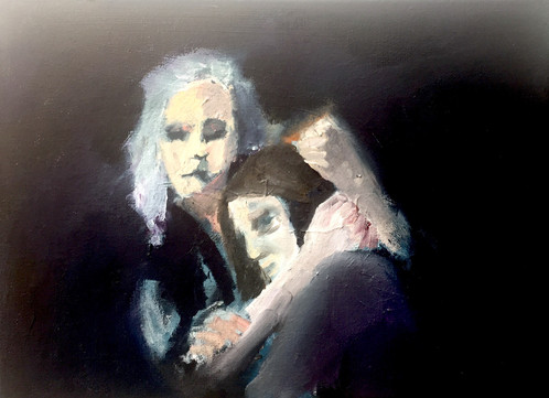 498x361 Better Off Without Him - Emotional Painting