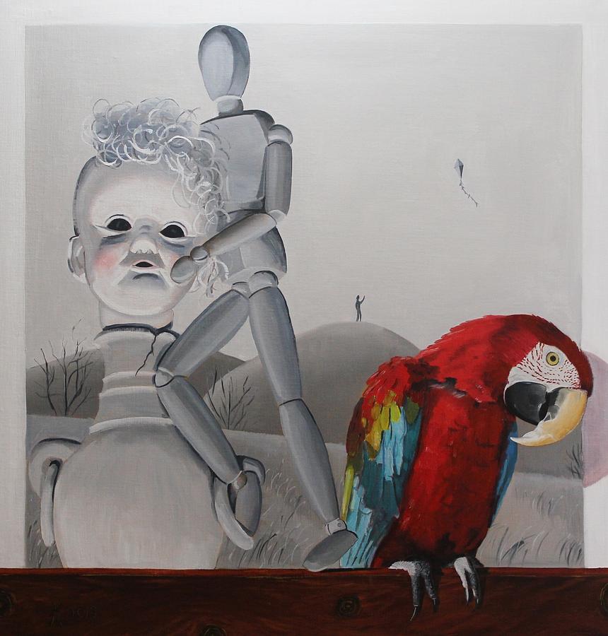 860x900 Empathy Painting By Kyle Richardson - Empathy Painting