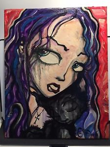 225x300 Peter Gullerud Acrylic Painting Empathy 8x10 Inch Former Disney - Empathy Painting