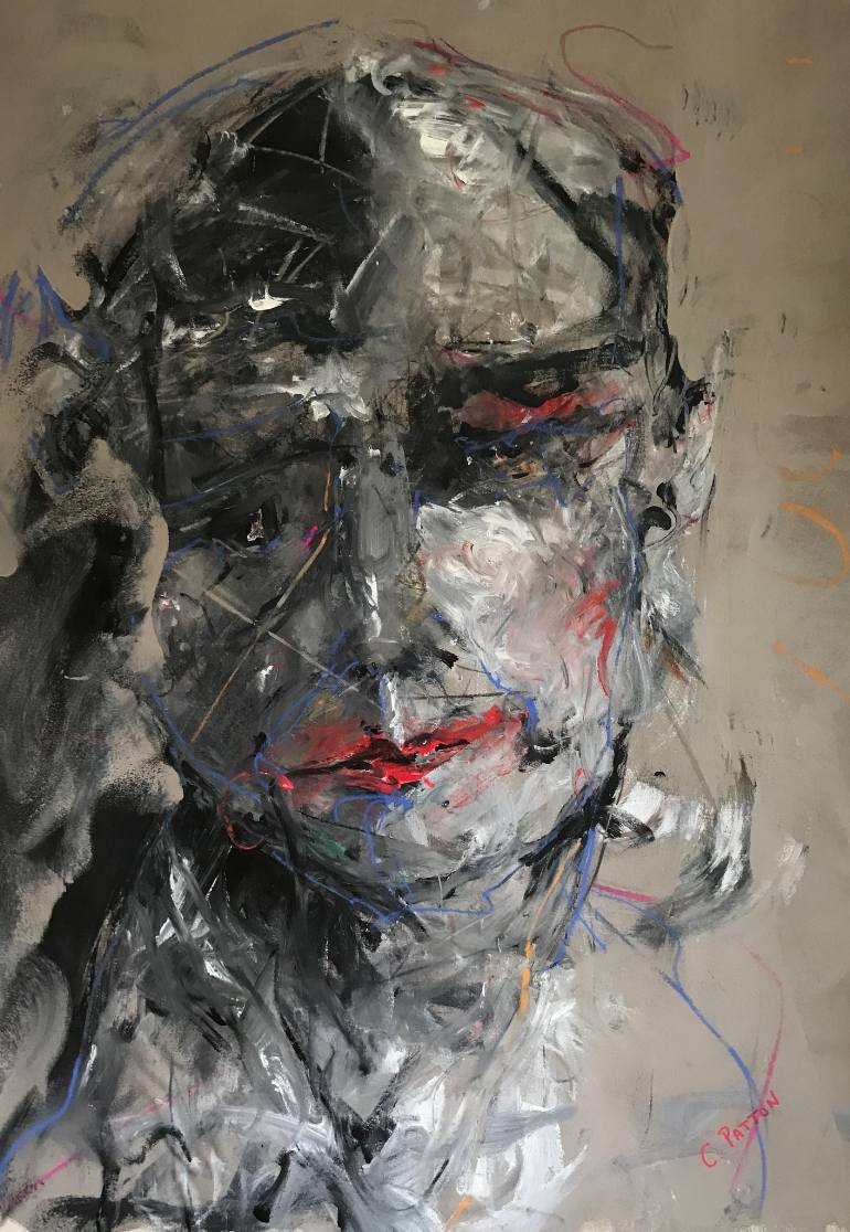 770x1116 Saatchi Art Empathy Painting By Charlie Patton - Empathy Painting