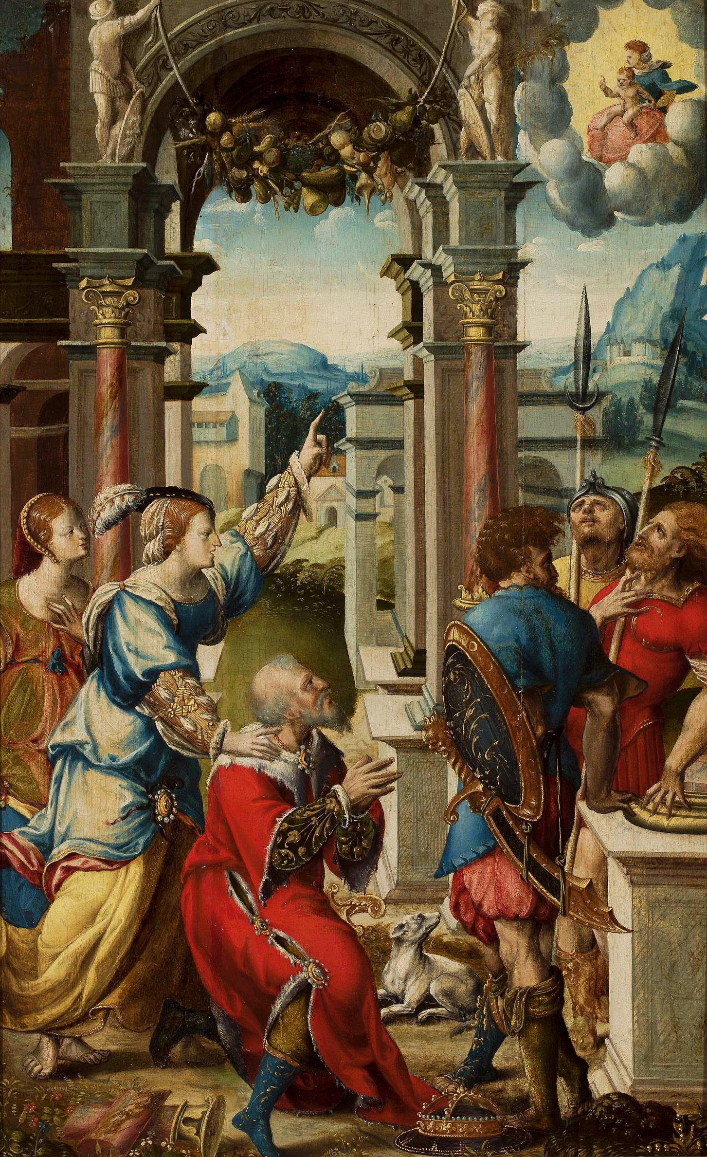 1453x2377 Fileemperor Augustus And Sibyl Of Tibur (Unkown Painter).jpg - Emperor Augustus Painting