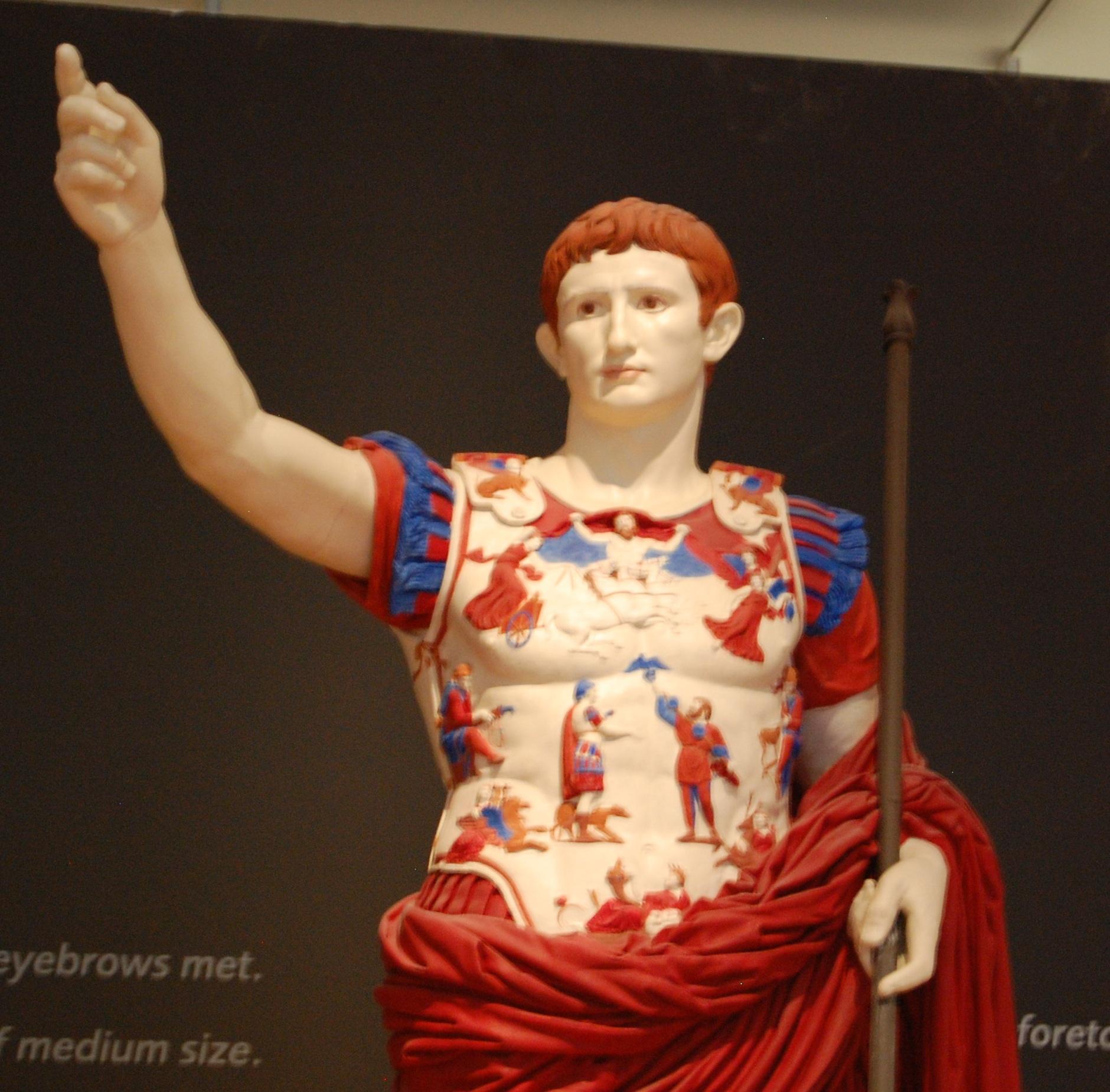 1880x1850 Not Forgetting The Record Of Caesar Augustus - Emperor Augustus Painting