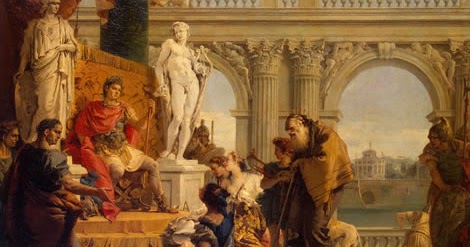 470x247 Ancient World History Augustus Caesar - Emperor Augustus Painting