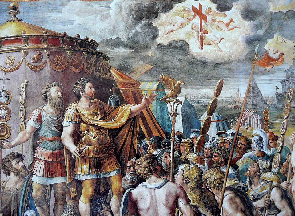 959x701 The Misinterpretation Of Emperor Constantine's Vision And Its - Emperor Constantine Painting