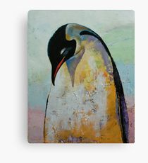 210x230 Emperor Penguin Painting Amp Mixed Media Canvas Prints Redbubble - Emperor Penguin Painting