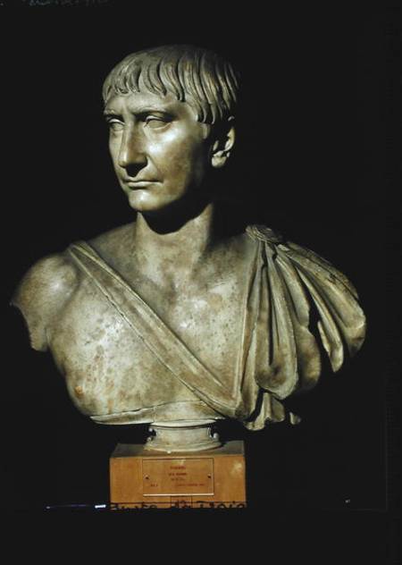 450x632 Portrait Bust Of Emperor Trajan (Ad 53 1 - Emperor Trajan Painting
