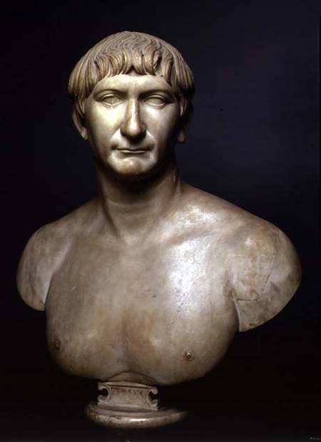 450x620 Portrait Bust Of Emperor Trajan (53 117 - Emperor Trajan Painting