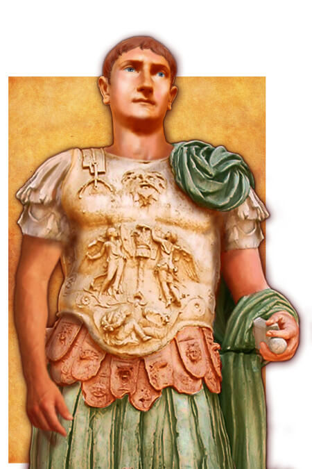 450x675 Roman Emperor Collection Trajan 18 X 24 - Emperor Trajan Painting