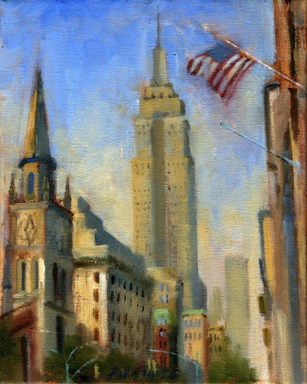 Empire State Building Painting At Explore