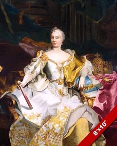 240x300 Holy Roman Empress Margarita Theresa Of Spain Painting Art Real - Empress Painting