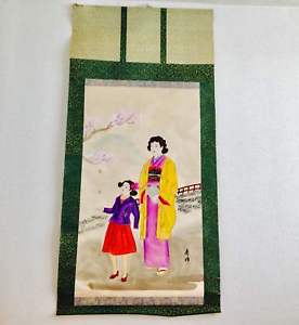 276x300 Antique Antique Art Scroll Japanese Painting Japan Retro Beautiful - Ems Painting