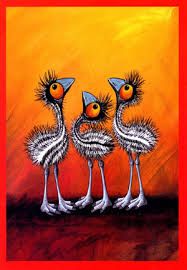 187x270 Emu Paintings - Emu Painting
