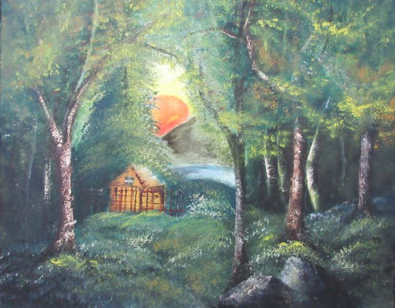 770x600 Saatchi Art Enchanted Painting By Daisy Patel - Enchanted Painting