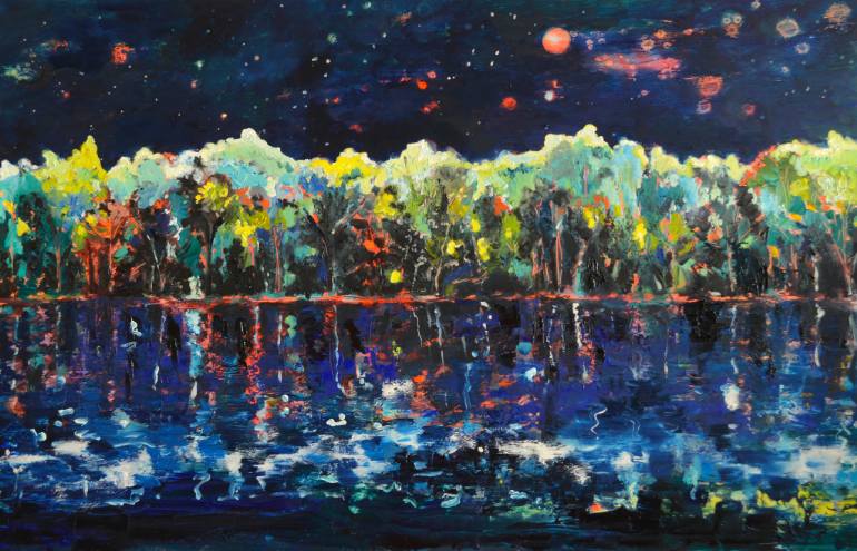 770x495 Saatchi Art Enchanted Painting By Tanja Vetter - Enchanted Painting