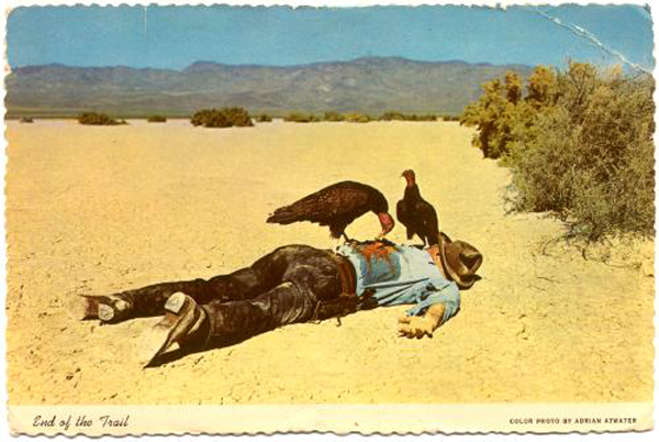 600x402 The Clash - End Of The Trail Original Painting