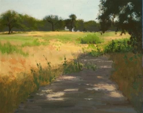 499x393 End Of The Trail, 11x14 Inch Oil Painting By Weston Hobdy - End Of The Trail Painting Original