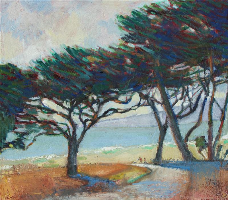 801x700 James Hartman Art - End Of The Trail Painting Original