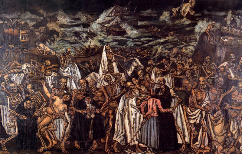 800x509 The End Of The World Jose Gutierrez Solana Expressionism - End Of The World Painting