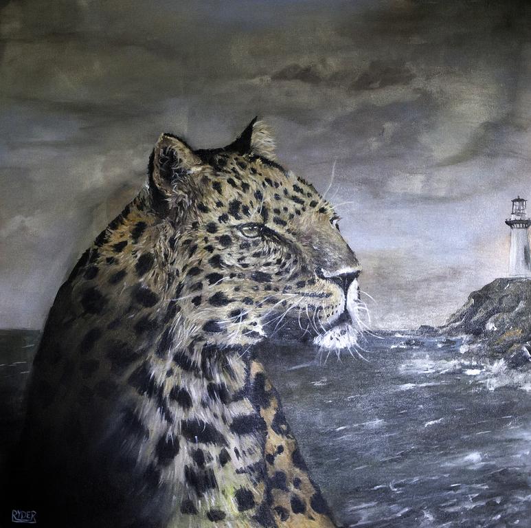 773x768 Latest Exhibition By Dubai Based Painter Was Inspired By - Endangered Animals Painting