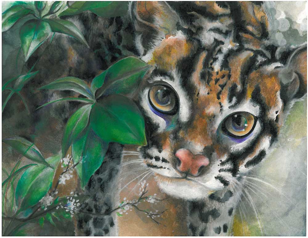 1000x773 Youth Art Contest - Endangered Animals Painting