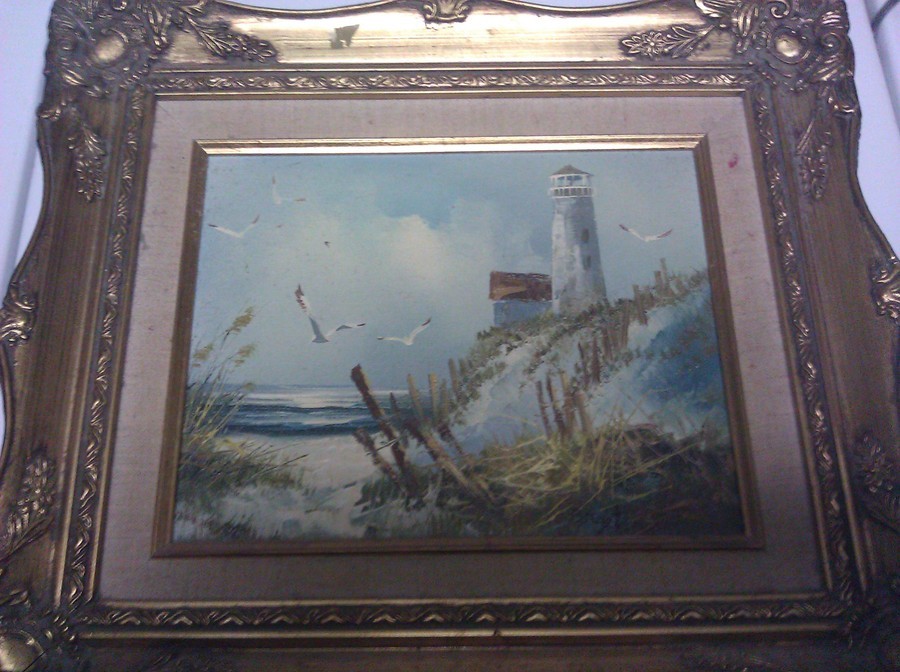 900x672 Signed Engel Painting Pablo Picasso Club - Engel Painting